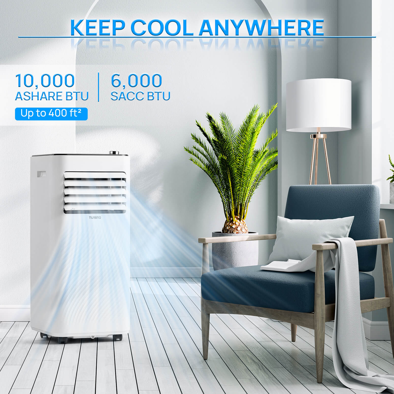 (Open Box) Finnmark 10,000 BTU Portable Air Conditioner