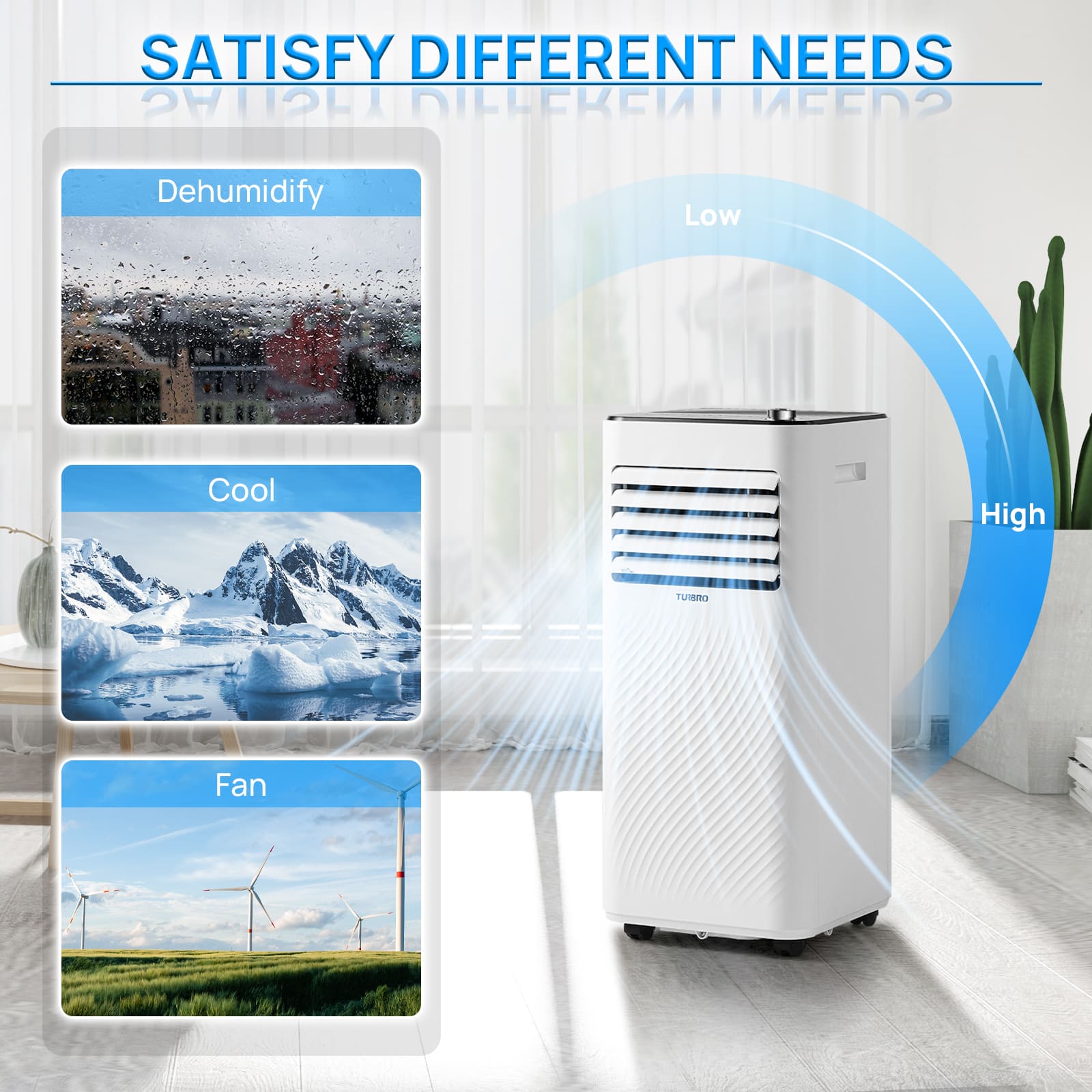 (Open Box) Finnmark 10,000 BTU Portable Air Conditioner