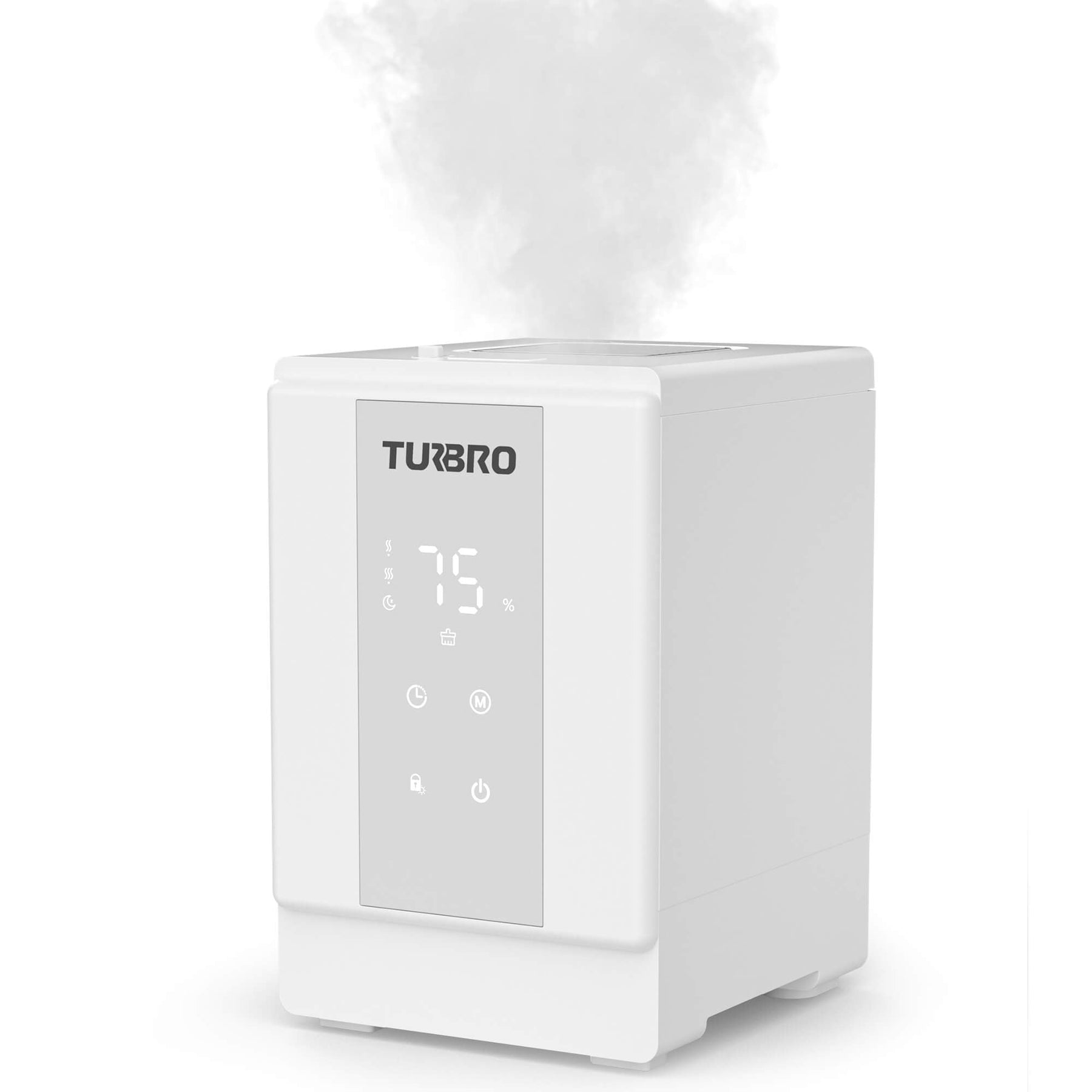 (Open Box) Greenland GLS04 Steam Warm Mist Humidifier, Stainless Steel 4L (1 Gal)