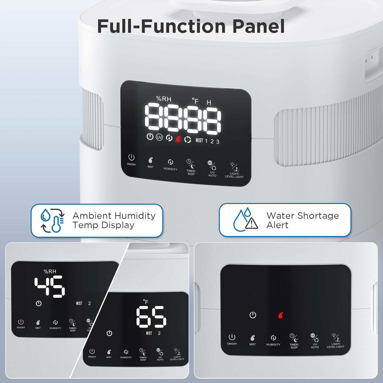(Open Box) Greenland 5.3Gal Commercial Humidifier for Large Rooms, WiFi Enabled