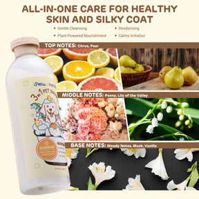 Furtasy Pet Shampoo, Sunshine & Cozy Formulas
