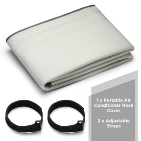 Insulated Hose Cover for Portable AC, Fits For 5" & 5.9" Diameter Exhaust Hoses