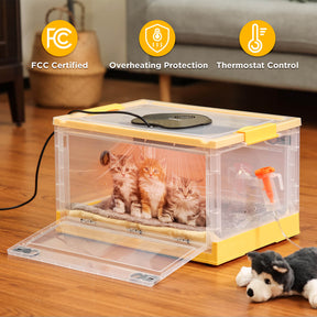 [Discontinued] Neighborhood Pet Incubator, White Translucent