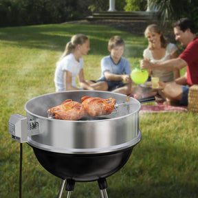 [Discontinued] Stainless Steel Rotisserie Ring Kit