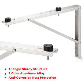 Wall Mounted Aluminum Bracket for Mini Spilt AC