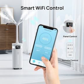 (Open Box) Greenland 5.3Gal Commercial Humidifier for Large Rooms, WiFi Enabled