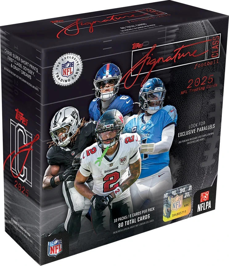 2025 Topps Signature Class NFL Mega Box