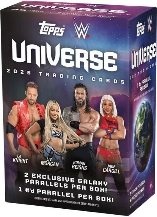 2025 Topps WWE Universe WWE Value Blaster Box