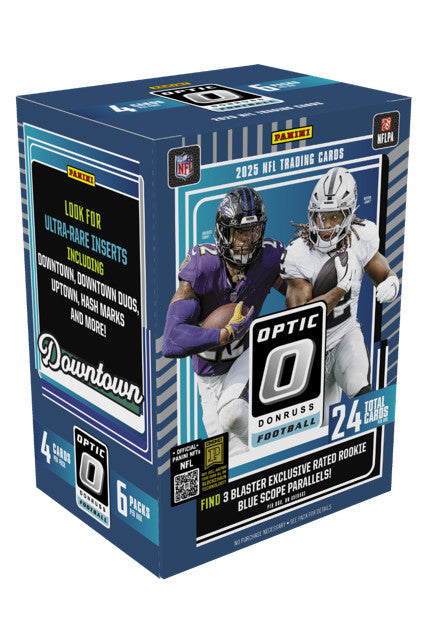 2025 Panini Donruss Optic (Blue Scope) NFL Hobby Blaster Box