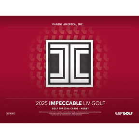 2025 Panini Impeccable LIV Golf Hobby 3 Box Case