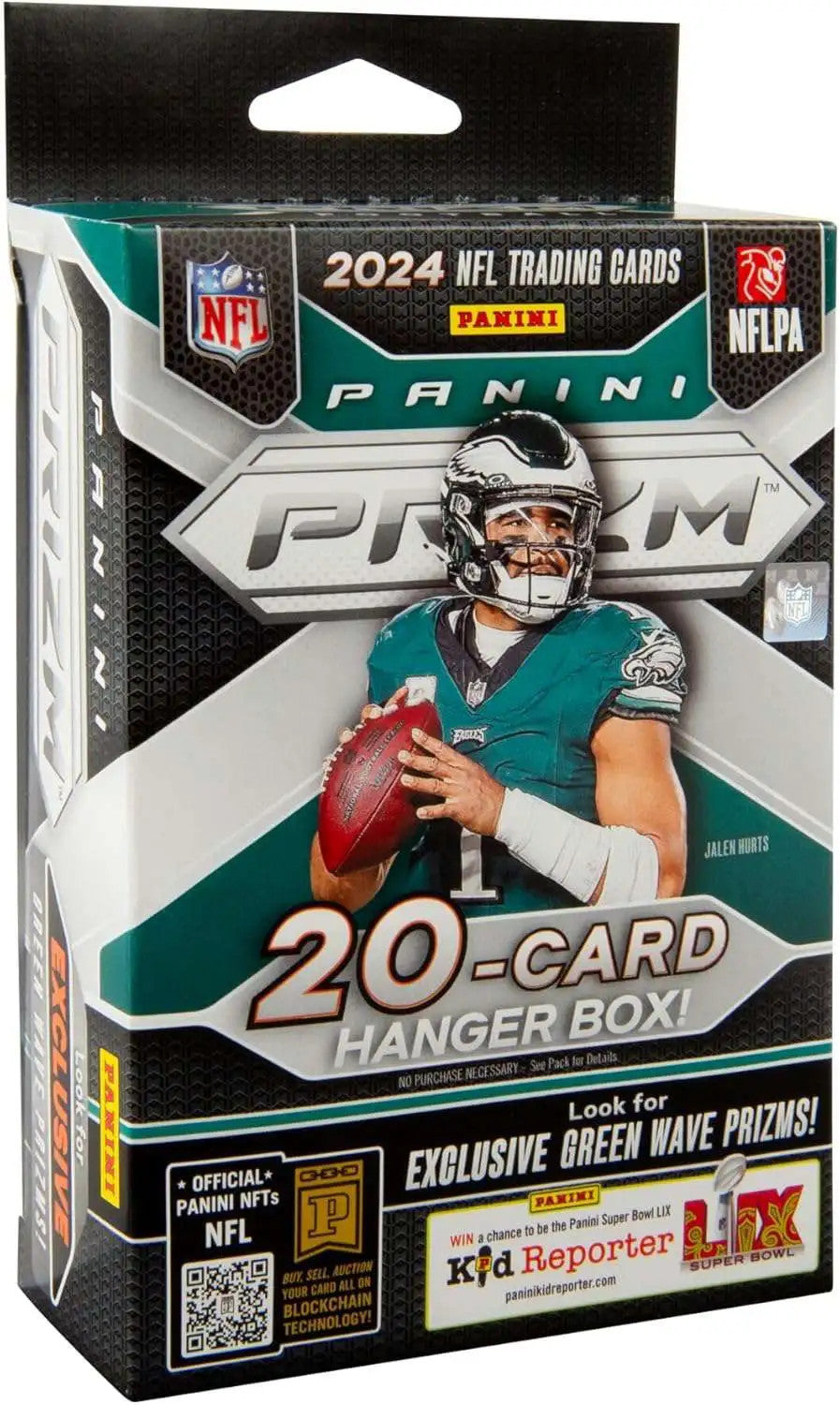 2024 Panini Prizm (Green Wave Prizm) NFL Hanger Box
