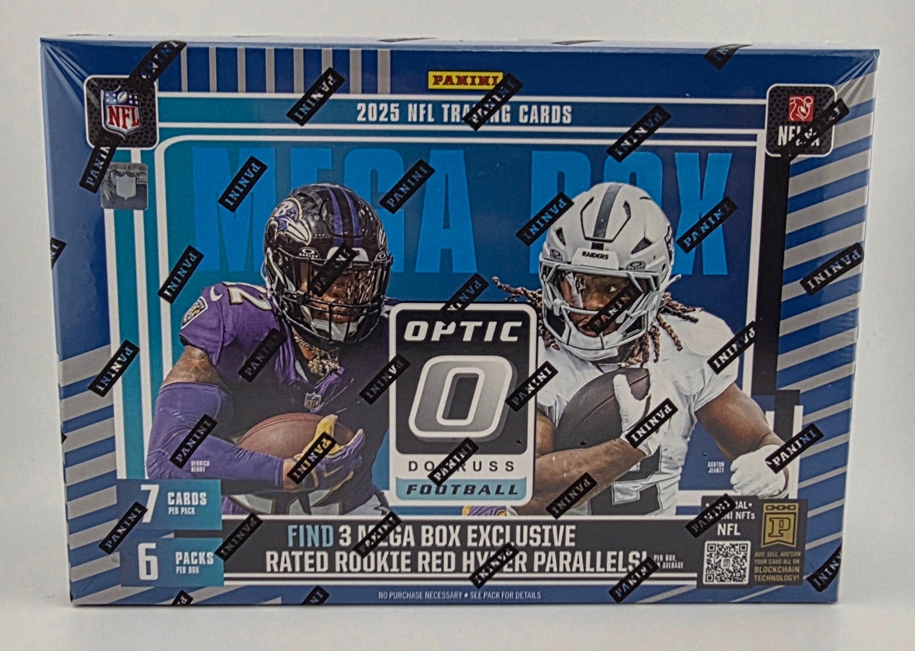 2025 Panini Donruss Optic (Red Hyper) NFL Hobby Mega Box