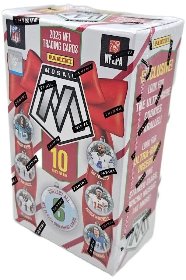 2025 Panini Mosaic NFL Ornament Box