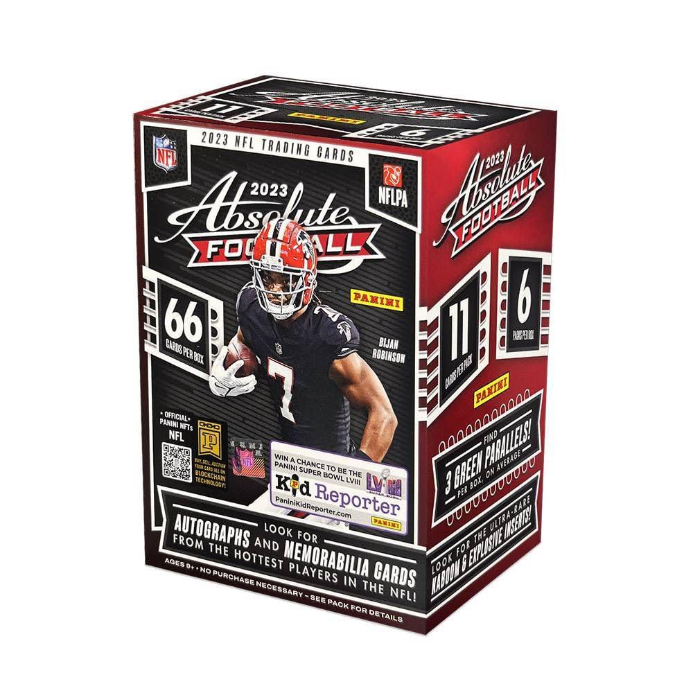 2023 Panini Absolute (Green Parallels) NFL Blaster Box